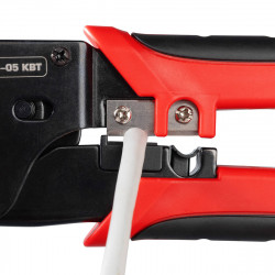 106407 Пресс-клещи для RJ разъемов JT-05 серия ПРОФИ КВТ