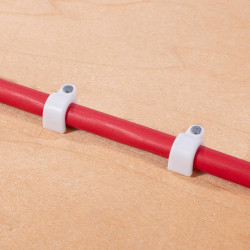 103937 Скоба пластиковая СПК 10 (50шт) Fortisflex