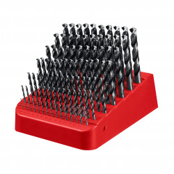 29605-H91 ЗУБР 91 шт, (1-10/0,1 мм), сталь Р4М2, класс В, пласт.бокс, набор сверл по металлу