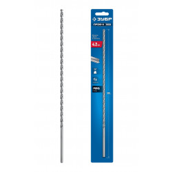 29624-4.2-300 ЗУБР ПРОФ-А 300 (4.2х300 мм, Р6М5) длинное сверло по металлу, класс А (29624-4.2-300)