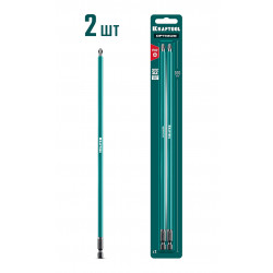 26122-2-300-2 KRAFTOOL OPTIMUM PH 2, 300 мм, 2 шт, биты (26122-2-300-2)