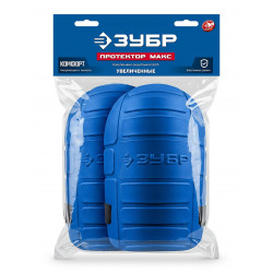 11529 ЗУБР ПРОТЕКТОР МАКС 225 мм, 15 мм толщина, защитные наколенники из ЭВА с крепежным ремнём, Профессионал