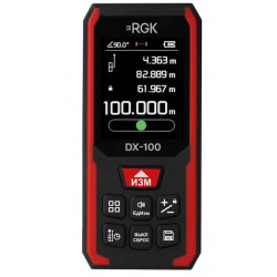 723382 Лазерный дальномер RGK DX-100