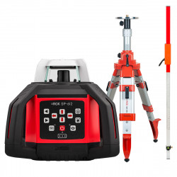 133658 Комплект: ротационный нивелир RGK SP-612 + штатив RGK SH-170 рейка RGK LR-2