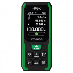 723412 Лазерный дальномер RGK DX-100G