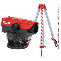 825485 Комплект оптический нивелир AMO 32C + штатив AMO A45 + рейка AMO S5
