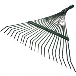 421871 Грабли GRINDA, веерные усиленные, 22 плоских зубца