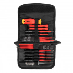 105634 Отвертка диэлектрическая со сменными битами НИО-1118 серия СЛИМ