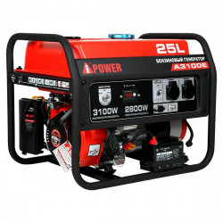 Бензиновый генератор A-iPower A3100E + транспортировочный комплект A-iPower A