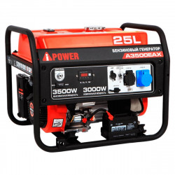 Бензиновый генератор A-iPower A3500EAX  + транспортировочный комплект A-iPower A