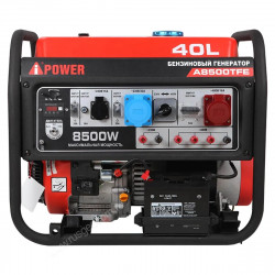 Бензиновый генератор A-iPower A8500TFE + транспортировочный комплект A-iPower L