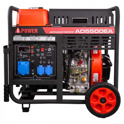 Дизельный генератор A-iPower AD5500EA + блок автозапуска A-iPower 230 В