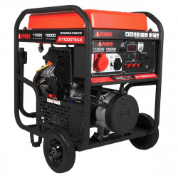 Бензиновый генератор A-iPower A11000TEAX + блок автозапуска A-iPower 230В/400В 100А 8 ПИН