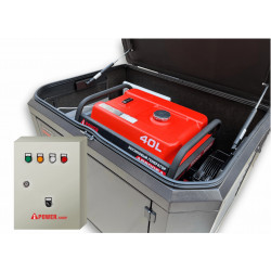 Бензиновый генератор A-iPower A7500TEA в тихом зимнем кожухе 1200 RAL 7024