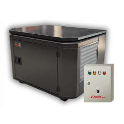 Бензиновый генератор A-iPower A7500TEA в супертихом зимнем кожухе 1400SS RAL 7024