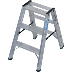 135100 Двухсторонняя стремянка STABILO 2x3 ступ., 225 кг KRAUSE