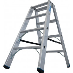 135117 Двухсторонняя стремянка STABILO 2x4 ступ., 225 кг KRAUSE