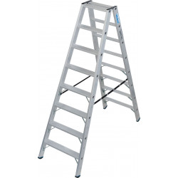 135155 Двухсторонняя стремянка STABILO 2x8 ступ., 225 кг KRAUSE