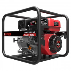 Бензиновая мотопомпа для грязной воды A-iPower AWP80T