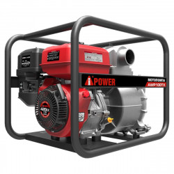 Бензиновая мотопомпа для сильнозагрязнённой воды A-iPower AWP100TX