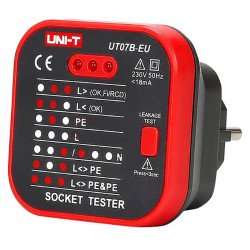 Тестер розеток UNI-T UT07B-EU