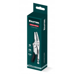 2252 Зажимные клещи KRAFTOOL Long nose, 170 мм
