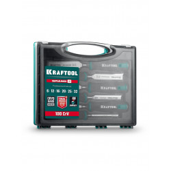 1818-H6 Набор стамесок-долот KRAFTOOL GRAND-6 с двухкомпонентной рукояткой, 6 шт