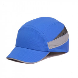 92213 Каскетка защитная RZ BIOT CAP небесно-голубая (козырек 70 мм)