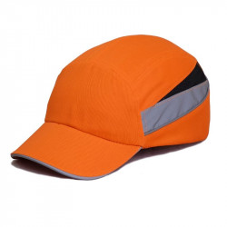 92214 Каскетка защитная RZ BIOT CAP оранжевая (козырек 70 мм)