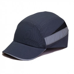 92210 Каскетка защитная RZ BIOT CAP темно-серая (козырек 55 мм)