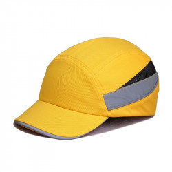 92215 Каскетка защитная RZ BIOT CAP желтая (козырек 55 мм)
