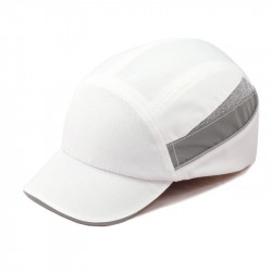 92217 Каскетка защитная RZ BIOT CAP белая (козырек 55 мм)