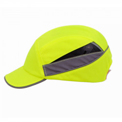 92221 Каскетка защитная RZ BIOT CAP сигнально-желтая (козырек 55 мм)