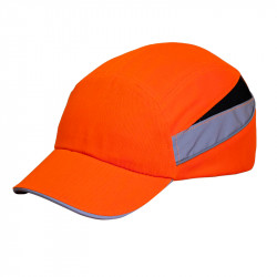 92222 Каскетка защитная RZ BIOT CAP сигнально-оранжевая (козырек 55 мм)