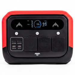 828158 Портативная электростанция AMO PS 700 Pro красная