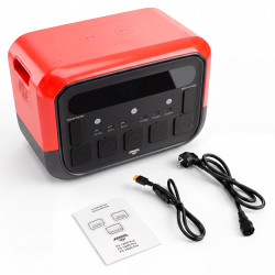 828219 Портативная электростанция AMO PS 2400 Pro красная