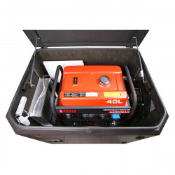 Генератор A-iPower A6000EAX в тихом зимнем кожухе 1200 RAL 8019