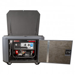 Генератор A-iPower A8000EAX в тихом зимнем кожухе 1200 RAL 7024
