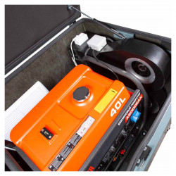 Генератор A-iPower A8000EAX в супертихом зимнем кожухе 1400SS RAL 7031