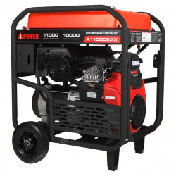 Генератор A-iPower A11000EAX в тихом зимнем кожухе 1600 RAL 8019