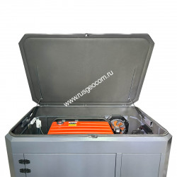 Бензиновый генератор A-iPower A13000EAX в тихом зимнем кожухе 1600 RAL 7024