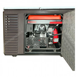 Бензиновый генератор A-iPower A13000EAX в супертихом зимнем кожухе 1700SS RAL 8019