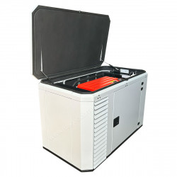 Бензиновый генератор A-iPower A13000EAX в супертихом зимнем кожухе 1700SS RAL 7035