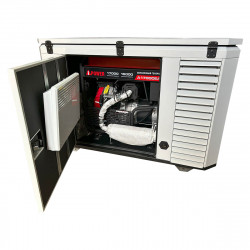 Бензиновый генератор A-iPower A17000EAX в супертихом зимнем кожухе 1700SS RAL 7035