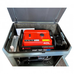 Генератор A-iPower A7000EAX в тихом зимнем кожухе 1200 RAL 7031