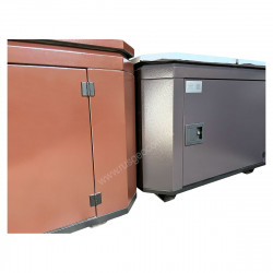 Генератор A-iPower A9000EAX в тихом зимнем кожухе 1200 RAL 8017