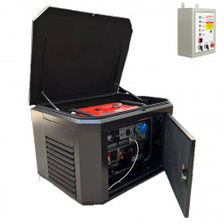 Генератор A-iPower A9000EAX в супертихом зимнем кожухе 1400SS RAL 8019 + блок автозапуска A-iPower 2