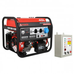 Бензиновый генератор A-iPower A8500EA в тихом зимнем кожухе 1200 RAL 8019 + блок автозапуска A-iPowe