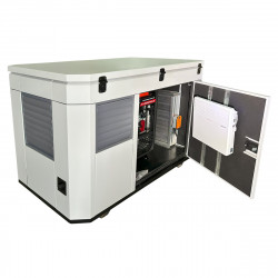 Бензиновый генератор A-iPower A17000TEAX в тихом зимнем кожухе 1600 RAL 7035 + блок автозапуска A-iP