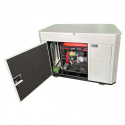 Бензиновый генератор A-iPower A11000TEAX в тихом зимнем кожухе 1600 RAL 7035 + блок автозапуска A-iP